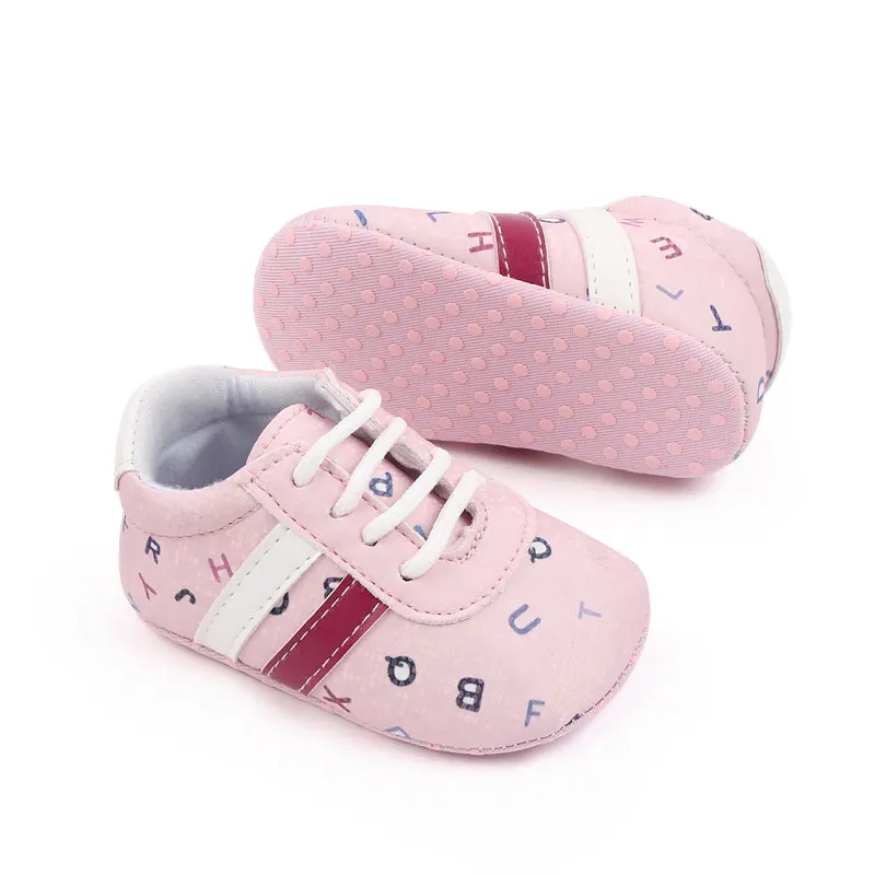 Hot Selling Spring& Autumn First Walking Prewalker Unisex Baby Toddler Shoes for Boys and Girls supplier