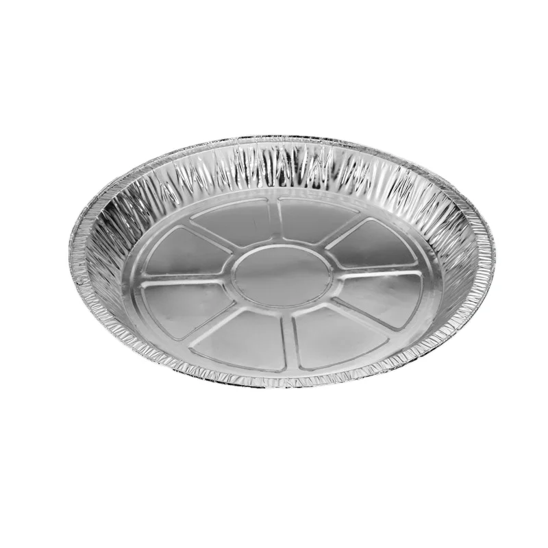 Disposable Baking Roasting Pizza Pans Round Wholesale Shallow Aluminium
