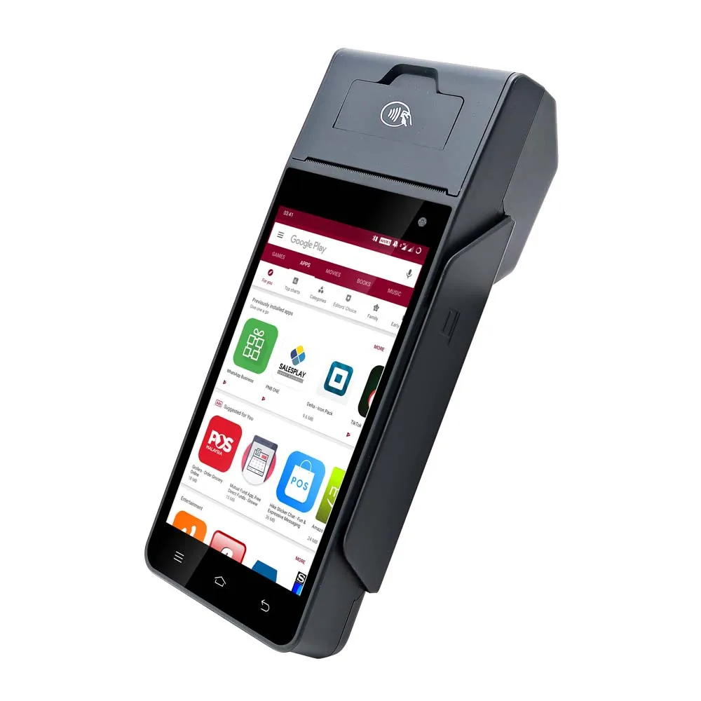 PDA免费SDK迷你pos系统低价Z90处理pos机一体机epos支持读卡器
