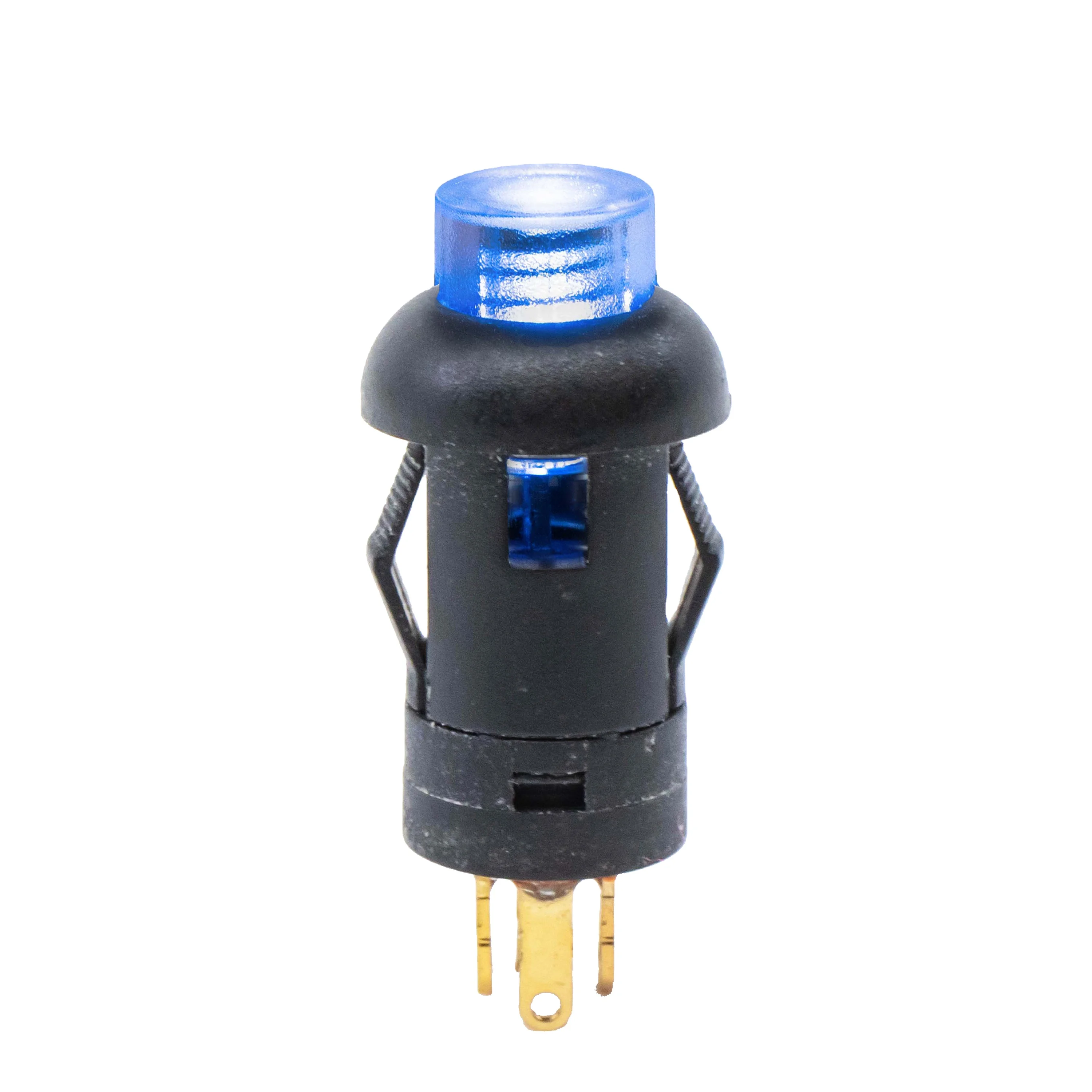 Lakeview PLE Series SPST Momentary Electronical Miniature Round Push Button Switch
