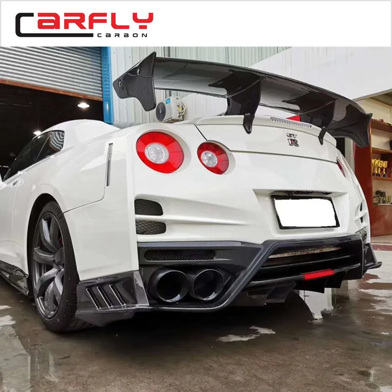 TOP Secret Body Kit for Nissan GTR R35 (2007+) - FRP Mixed Carbon Fiber ...