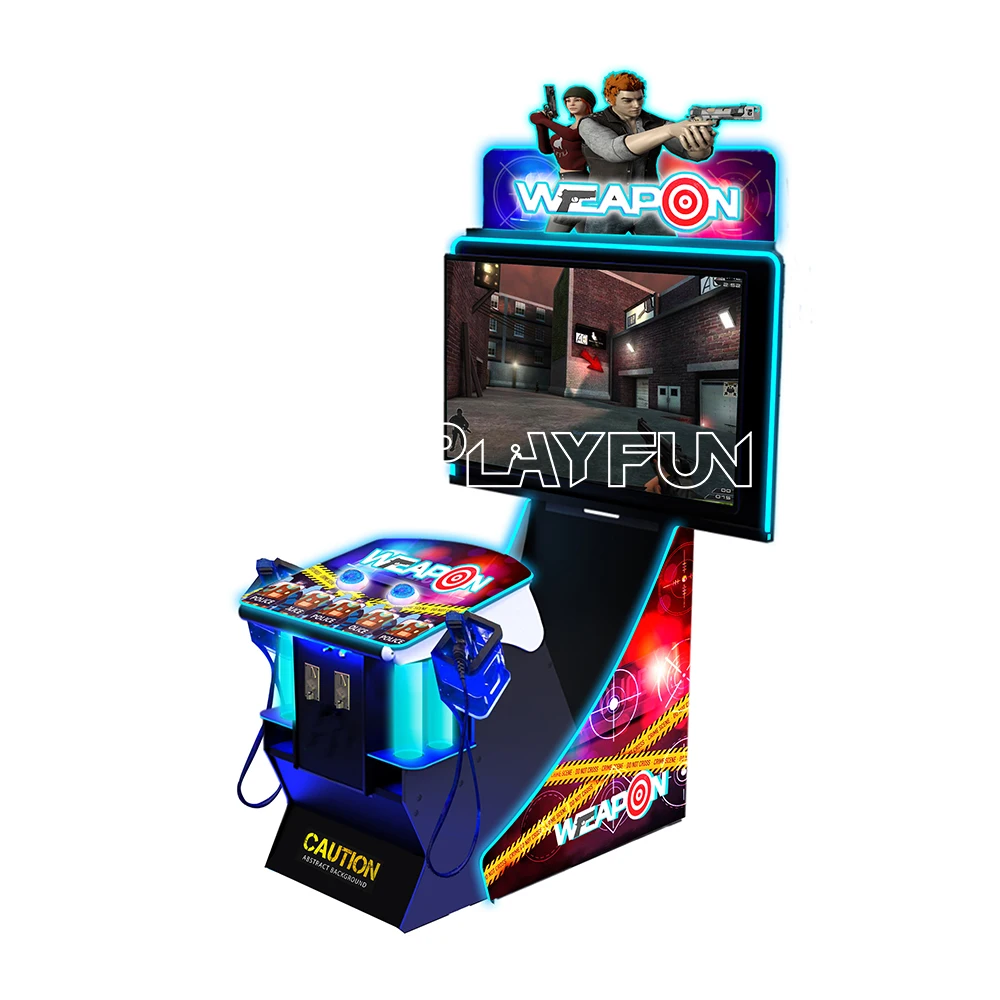 コイン式アーケードゲーム 武器 レーザーガン シューティングアーケードゲーム シューティングシミュレーターゲーム機