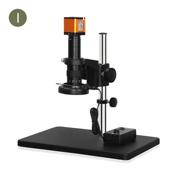 Industry vertical Microscope Camera Lens 0.7X-4.5X Zoom Adjustable C Mount CCD Video Microscope
