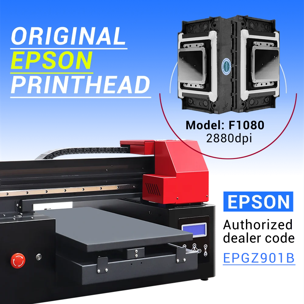 Refinecolor ZZ1S A3サイズ小型UVプリンター3Dエンボス印刷XP600