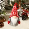 Red/grey D Gnome w/light  15x7x5cm  1pc/bag