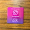 Adhesivo de escritorio para Instagram