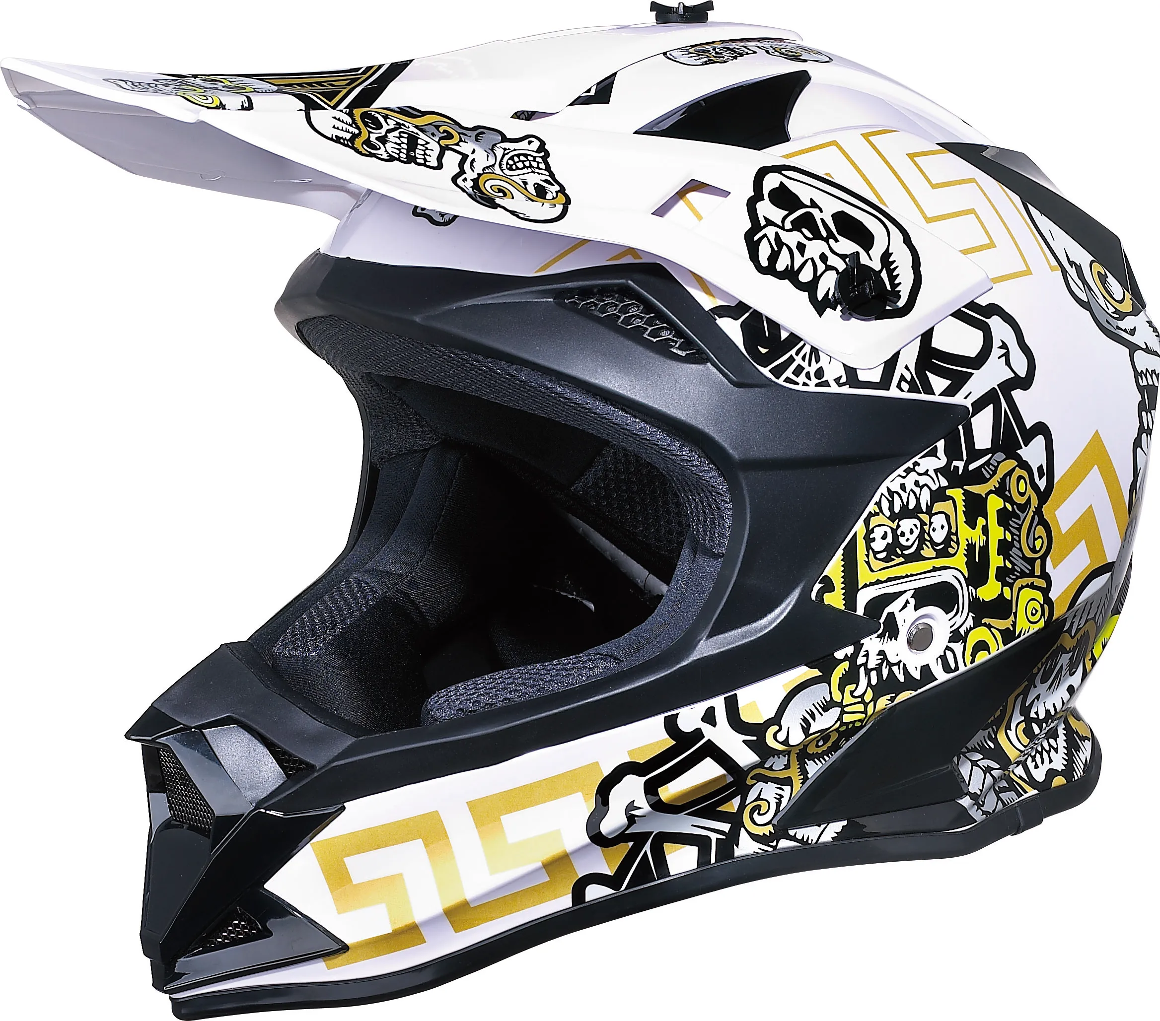MOTO CROSS HELMET WLT-166 オフロードヘルメット DOT認証付き