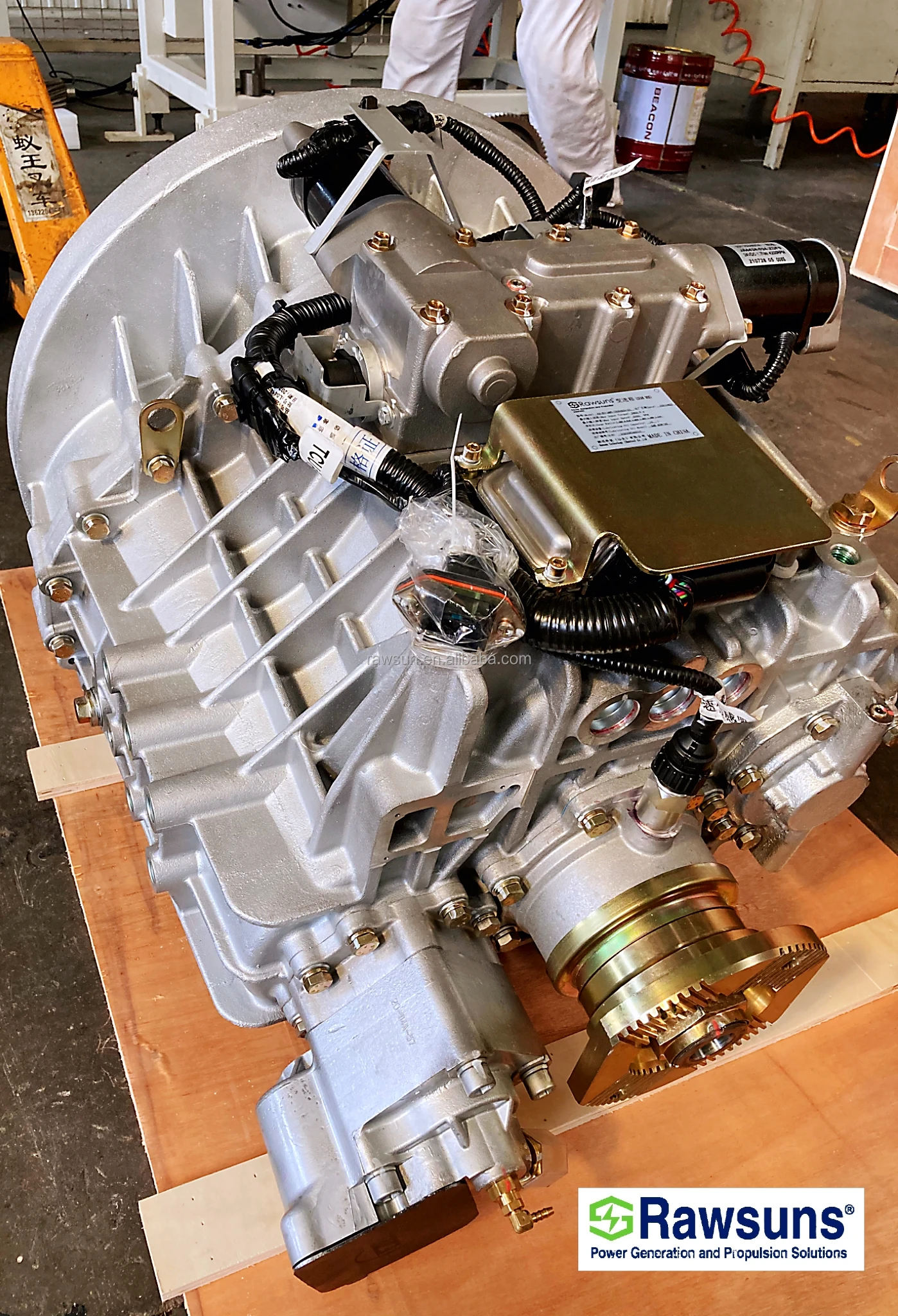 45kw 9000rpm Electric Outboard Motor Rad2422 Electric Marine Motor For