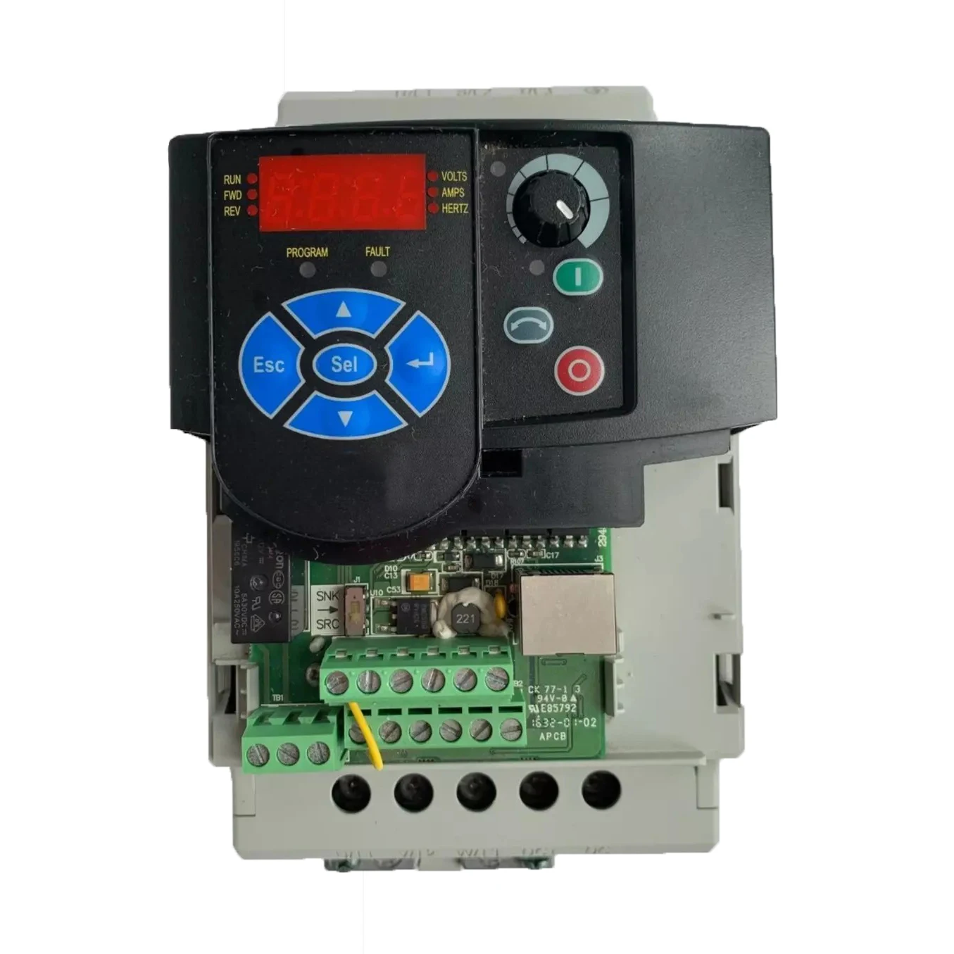 22F-V4P5N103 4M-0.75 kW VFD AC Drive Sealed New Spare Stock PLC ...