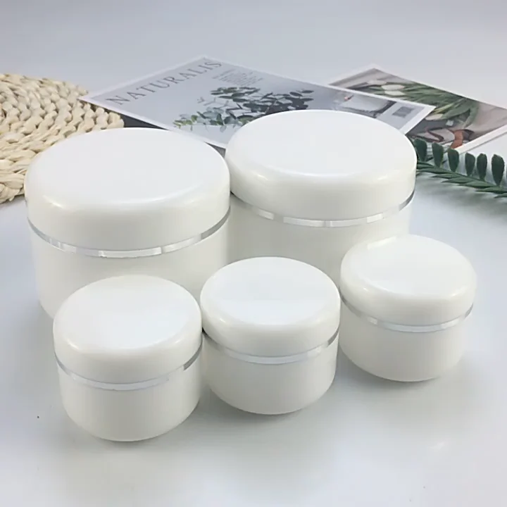Empty Plastic Jars 30g 50g 100g 150g 250g Cosmetic Container Round