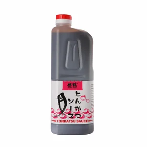 Authentic Japanese Flavor Tonkatsu Sauce Hot Sales Bottle Packaging Soybean Fried Meat Sauce