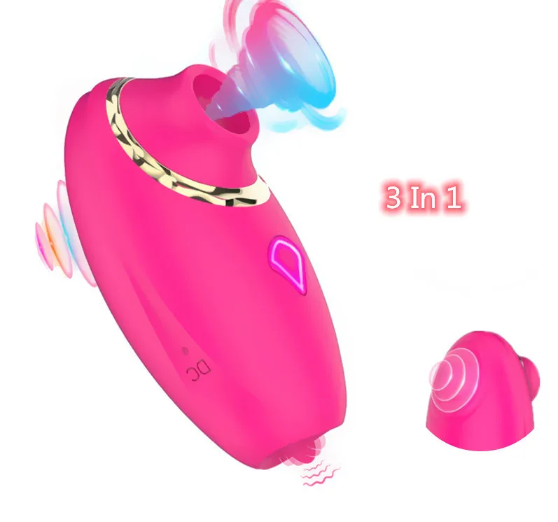 vibrating rings how to use Powerful Multi-use Sucking Licking Vibrator With Anal Beads – OnionToyUAE