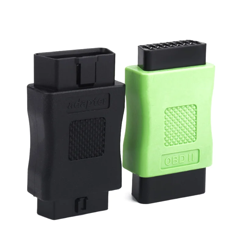 Automobile Tester Plug Driving Computer OBD2 Extension Cable 16p Full Power on Adapter 12V / 24V Anti-wear OBD Connector