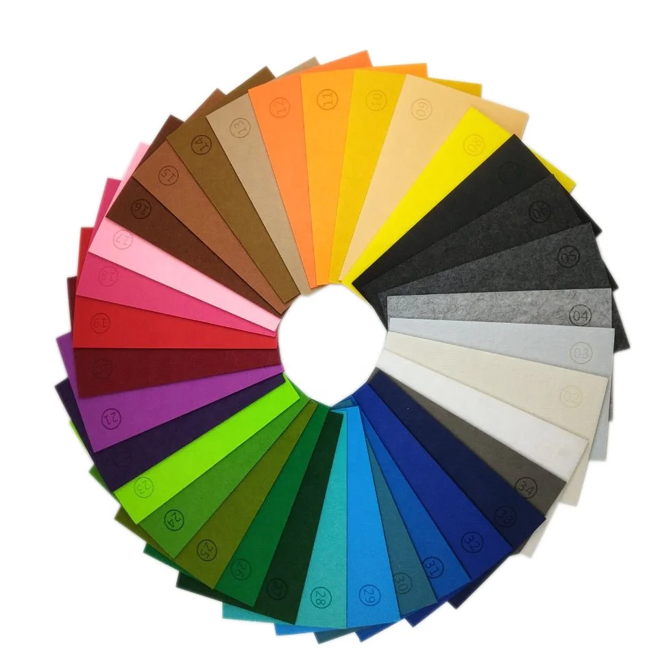 3 мм, 5 мм, 10 мм, иглопробивной натуральный нетканый 100% полиэфирный Войлок высокого качества