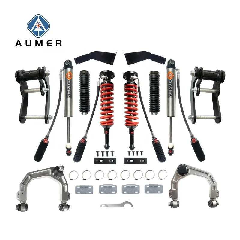 Aumer 4x4 Compression Rebound Adjustable Shock Absorber Off Road Lift Suspension Kit for TOYOTA Hilux N80 Rocco Rogue Vigo Revo