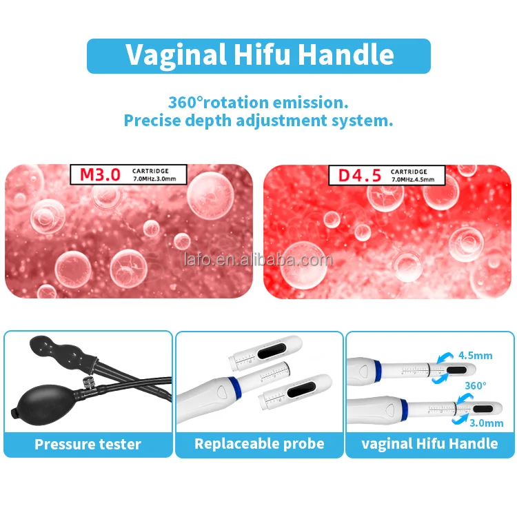 Latest 4 in 1 body slimming and hifu l tightening face lifting 7d hifu with rf microneedle redar carving hifu mach