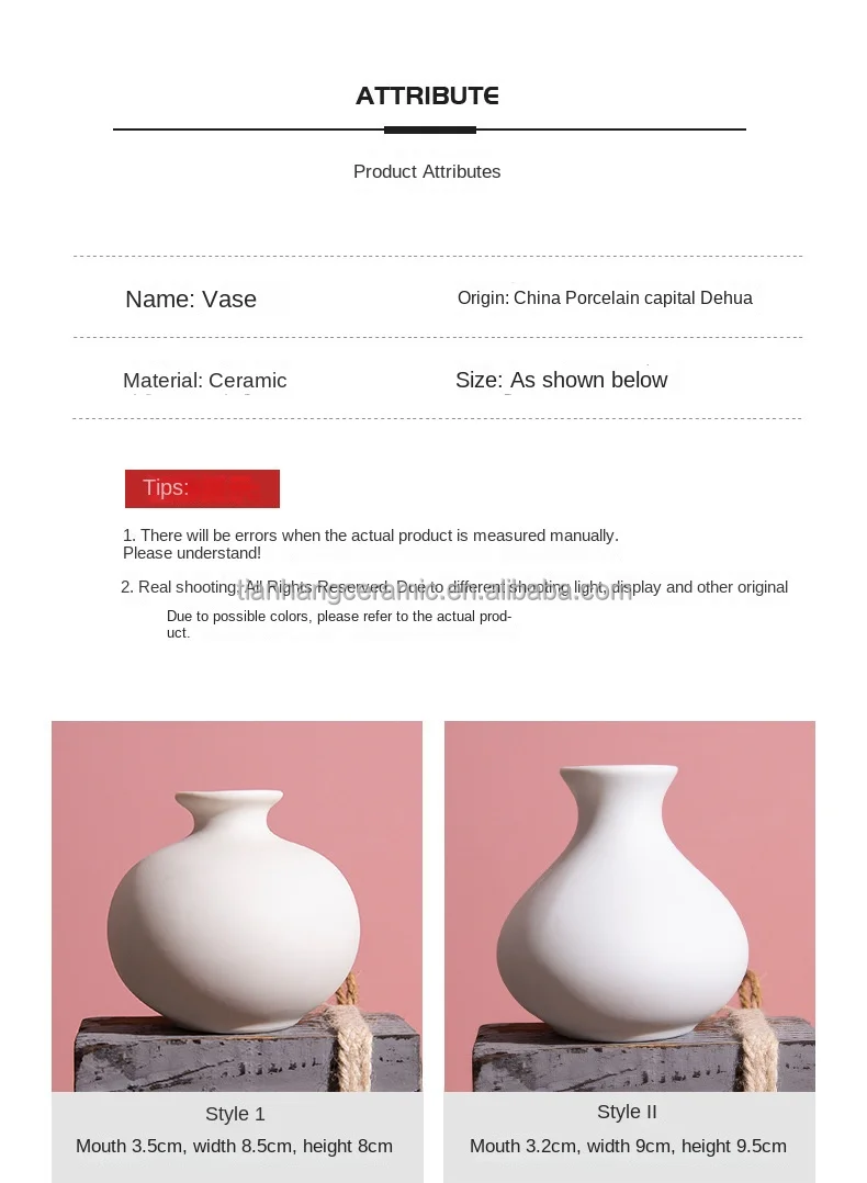 Custom Logo  Simple White Modern Luxury  Vase For Home Decor Ceramic Minimalism Porcelain  Flower Vase For Office Decoration.jpg