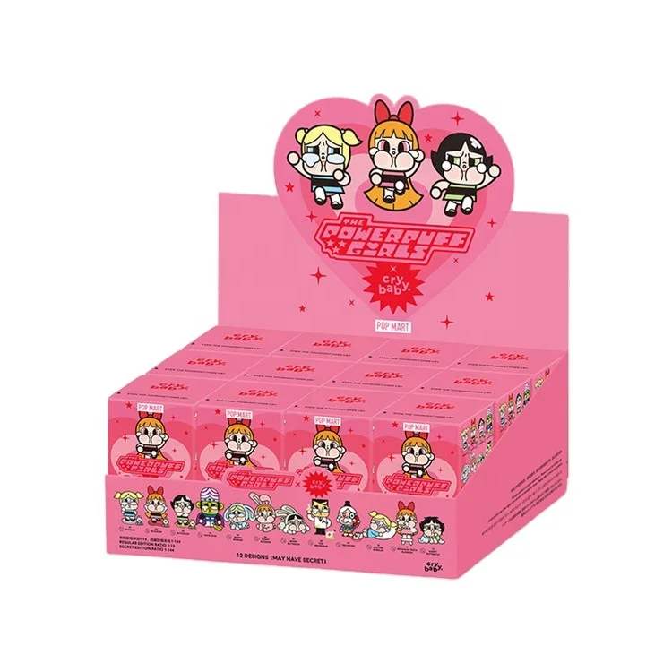 JM Wholesale Crybaby Pop Mart Powerpuff Girl Labubu Blind Box