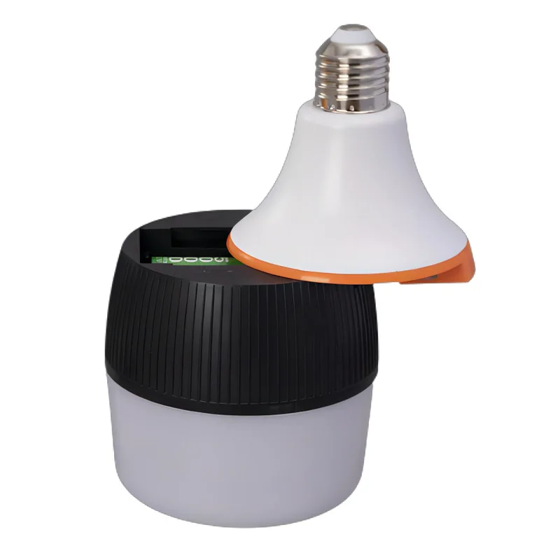 Dufuso Ampoule avec Batterie, Éclairage de Secours Réglable, Fonction de  Télécommande LED Intérieure et Extérieure, Adaptée aux Pannes de Courant à  la Maison ou à l'Extérieur (1 pièces) : : Luminaires et