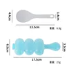 Opp bag  blue  Shaker + spoon set