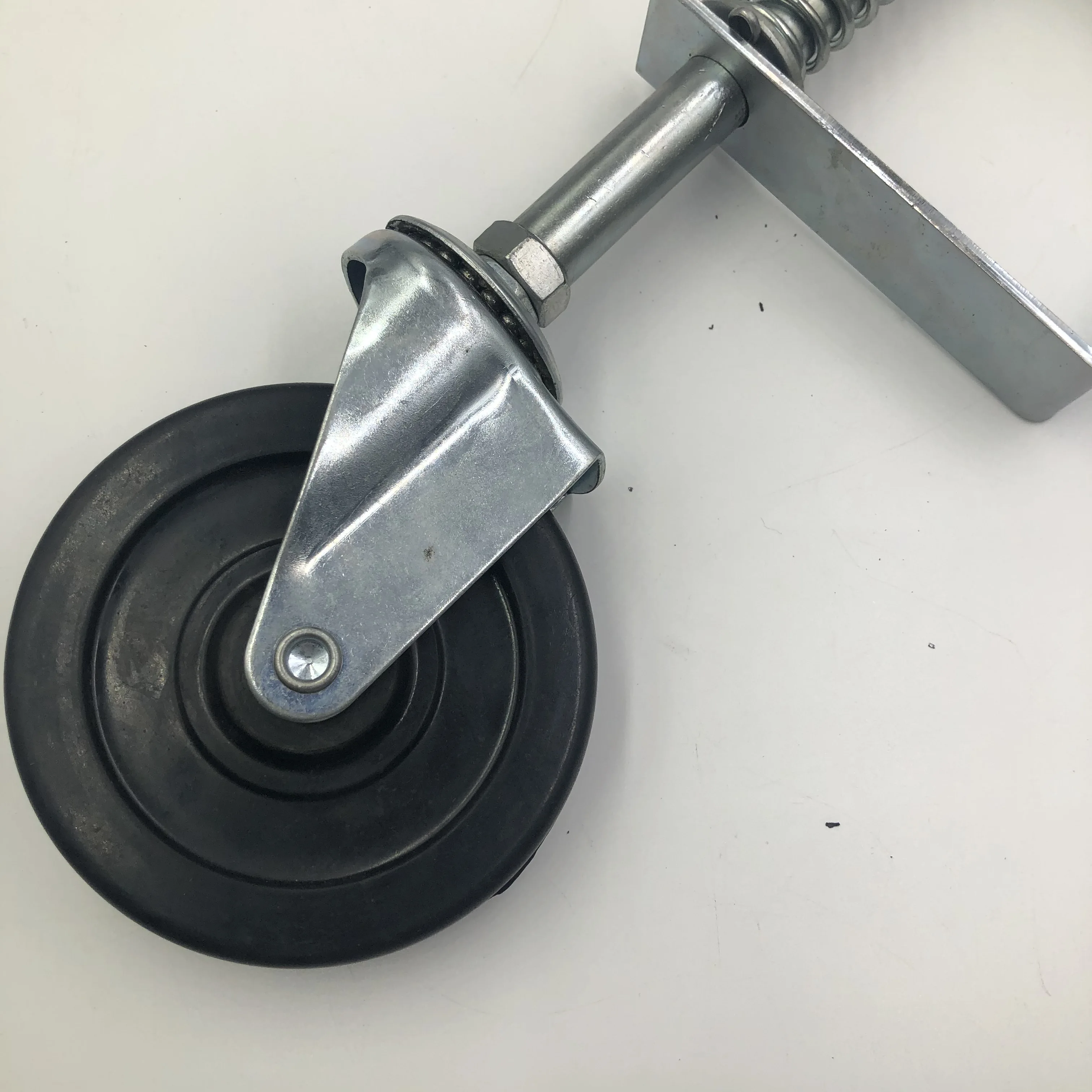 Customized Heavy Duty Gate Caster Wheel With Spring Loaded Universal ...