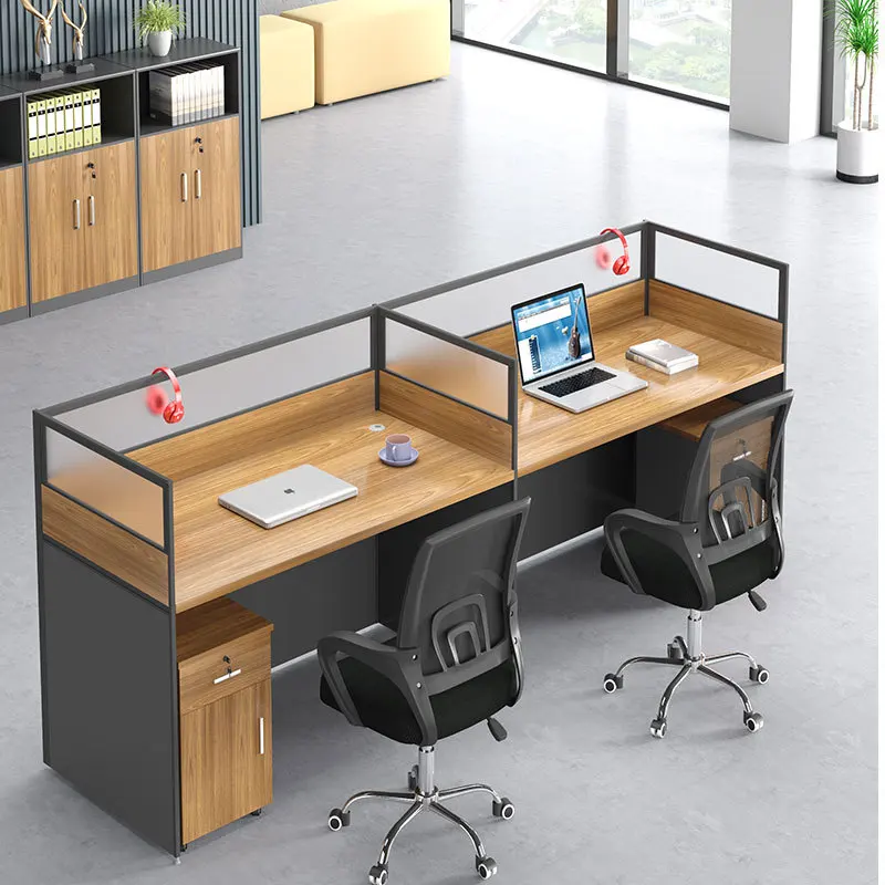 Ekintop Manufacturer Modern Modular Office Furniture Workstation Office Workstation Desk for Office 2 4 6 Person Seater