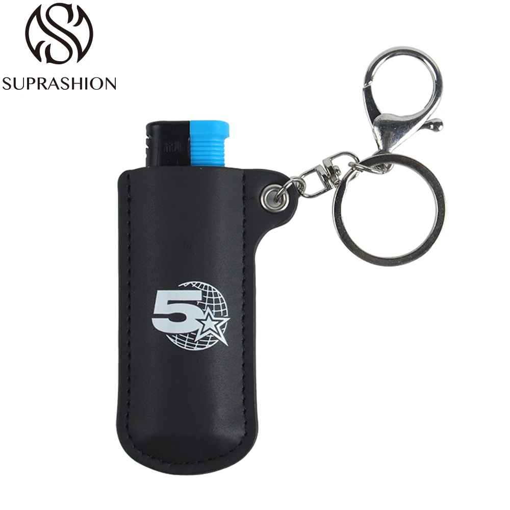 Creative Leather Lighter Keycase Lighter Control Keycase