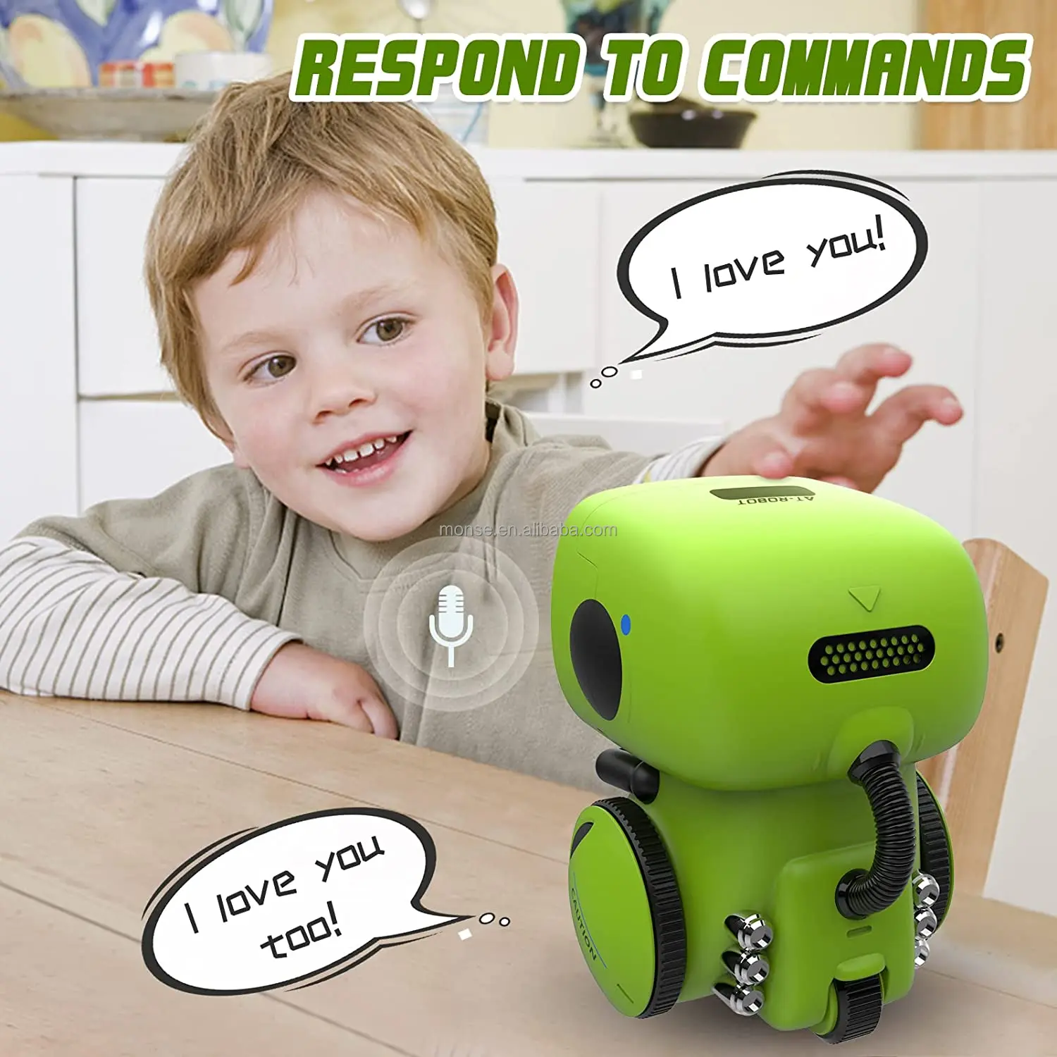 Smart Robot Toys For Kids Interactive Robot Companion Smart Talking
