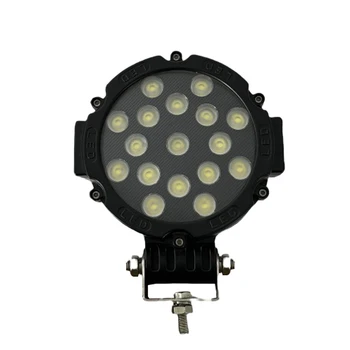 Round LED Work Light 12V High Power Spot Light For 4x4 accessories Offroad Truck Tractor ATV SUV Driving