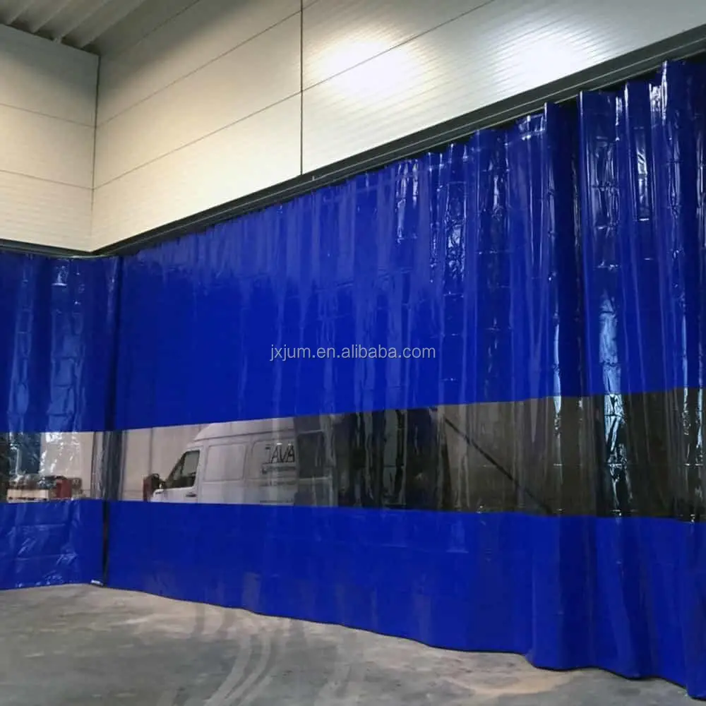 Industrial Acoustic Fire Retardant Clear Divider Curtains
