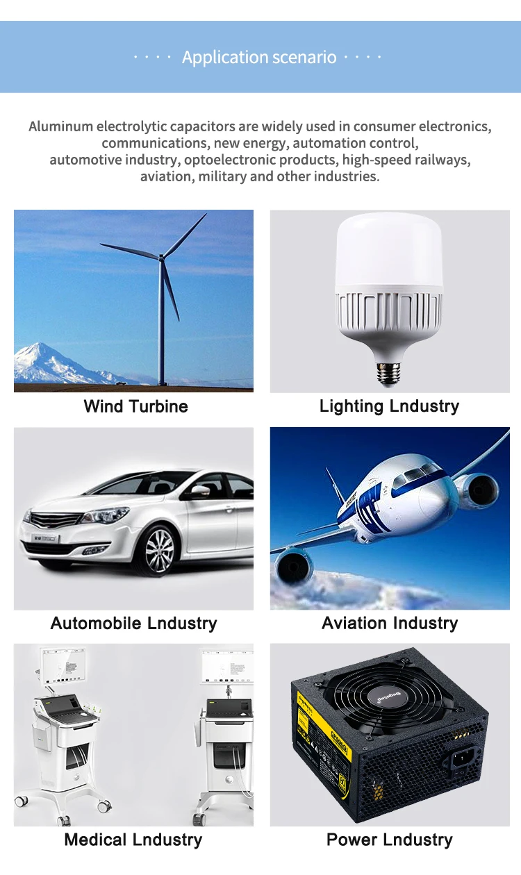 Factory Direct Long Duration Time High Reliability Low Leakage 5600uF 6800uF 80V Photo Flash Use Aluminum Electrolytic Capacitor