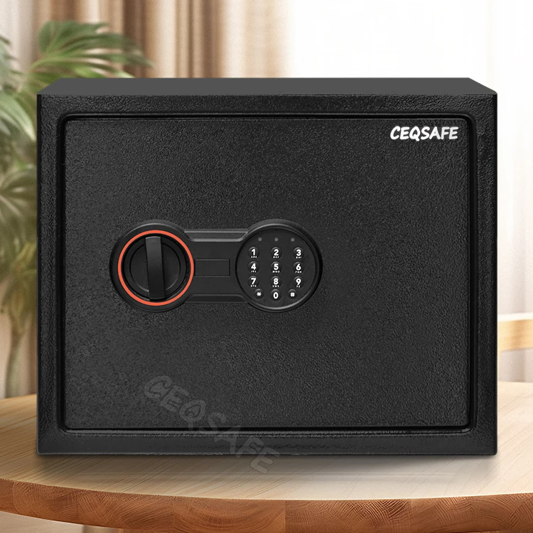 CEQSAFE Small Mini Eletronic Deposit Digital Password Lock Safe Box for Money
