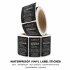 Waterproof Vinyl Label Sticker
