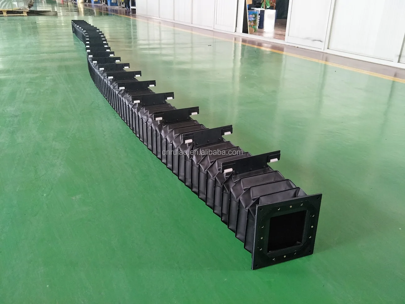 Cnc Plastic Accordion Linear Guide Rail Protection Slideway Cover