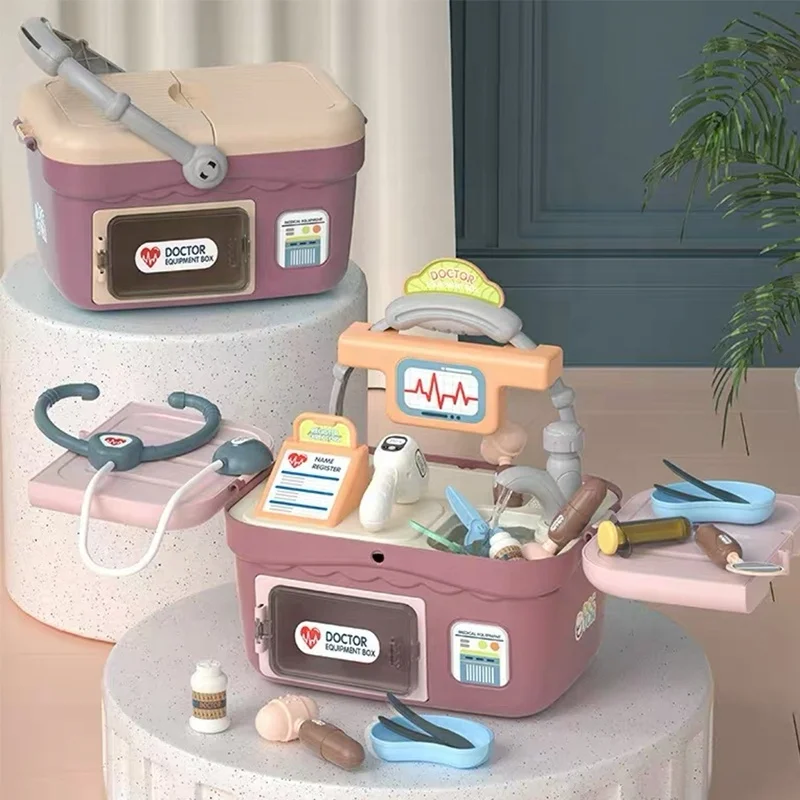 Многофункциональный чемодан докторская игрушка детский набор игрушек развивающий докторский комплект ролевые медицинские