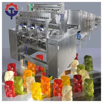 TG sweet manufacturer gummy bear jelly soft candy making machine
