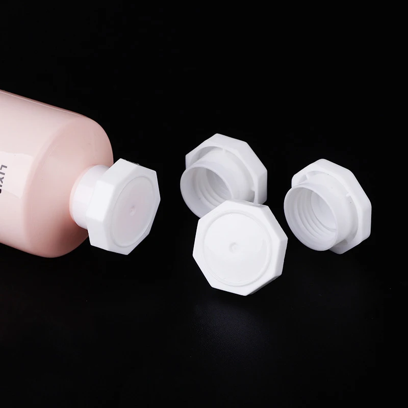 Manufacturer Customized pp Material 17 - 26 mm Octagonal Toothpaste Cap Cosmetic Plastic Tube Screw Cap
