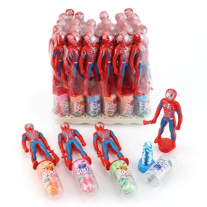 Spiderman lollipop