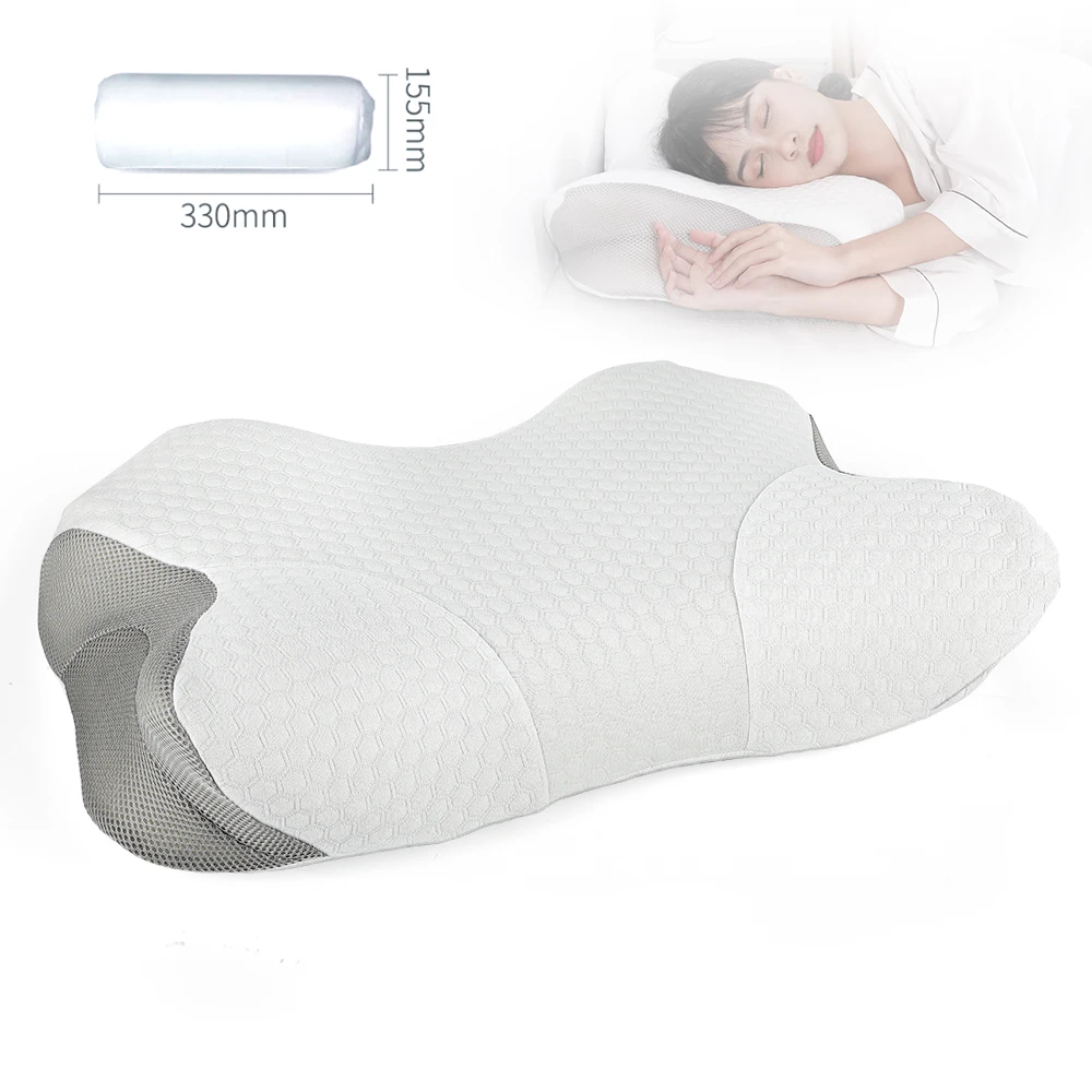Cervical Cloud Pillow Natural Traction Bed Cushion For Sleep_voghion.com