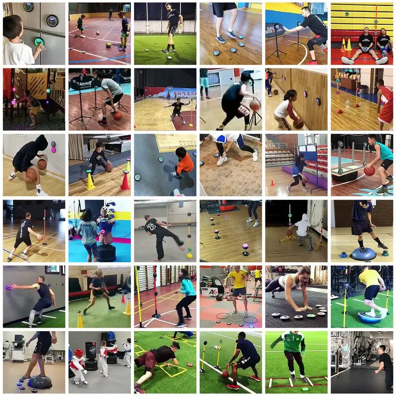 Фотоэлектрическая гибкая тренировочная система, фитинг 6,0 для спортивной скорости и тренировочной системы