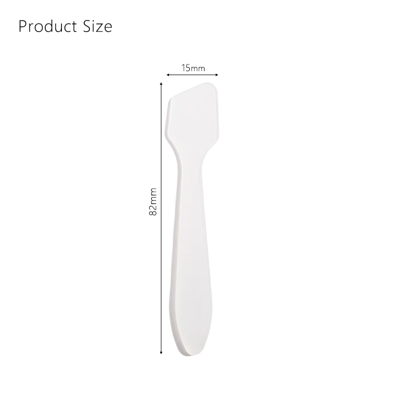 Small White Clear Black Cream Spatula Cosmetic Spatula For Facial Eye