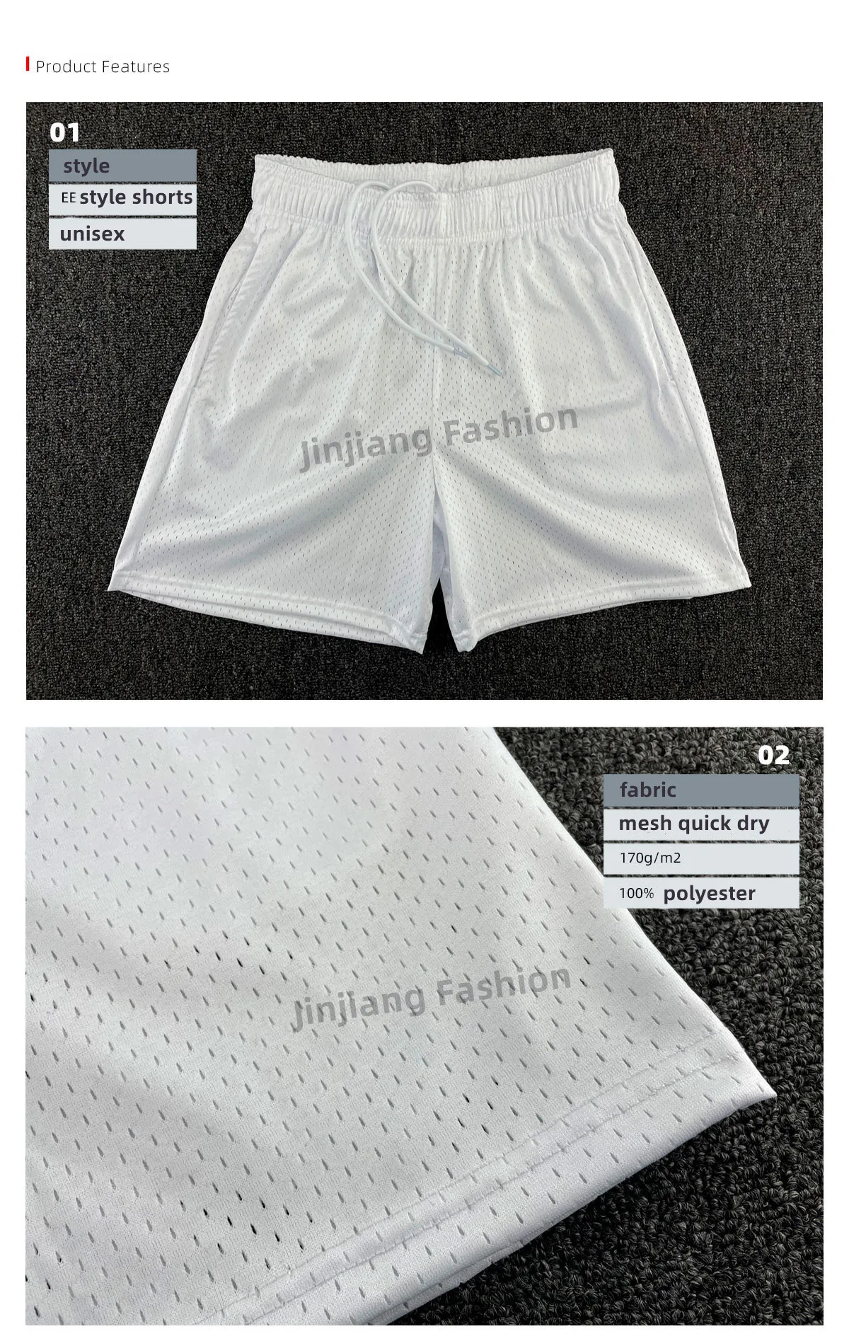 Sublimation Basketball Shorts With Pockets Polyester Gym 5 Inch Plus