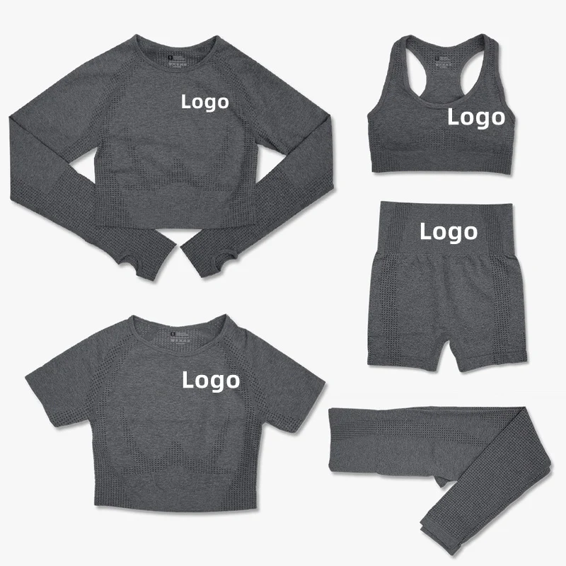 Sport Clothes Color Block Activewear Leggins Women Gym Fitness Sets Gym