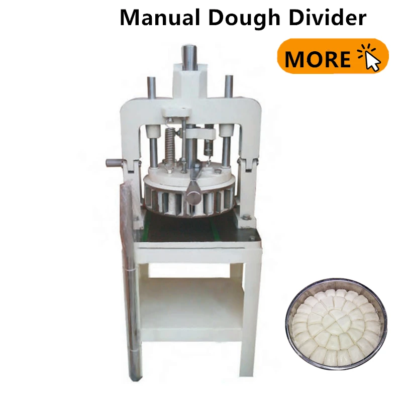 commercial bakery pizza bread manual dough divider machine hand dough cutter cutting dividing machine
