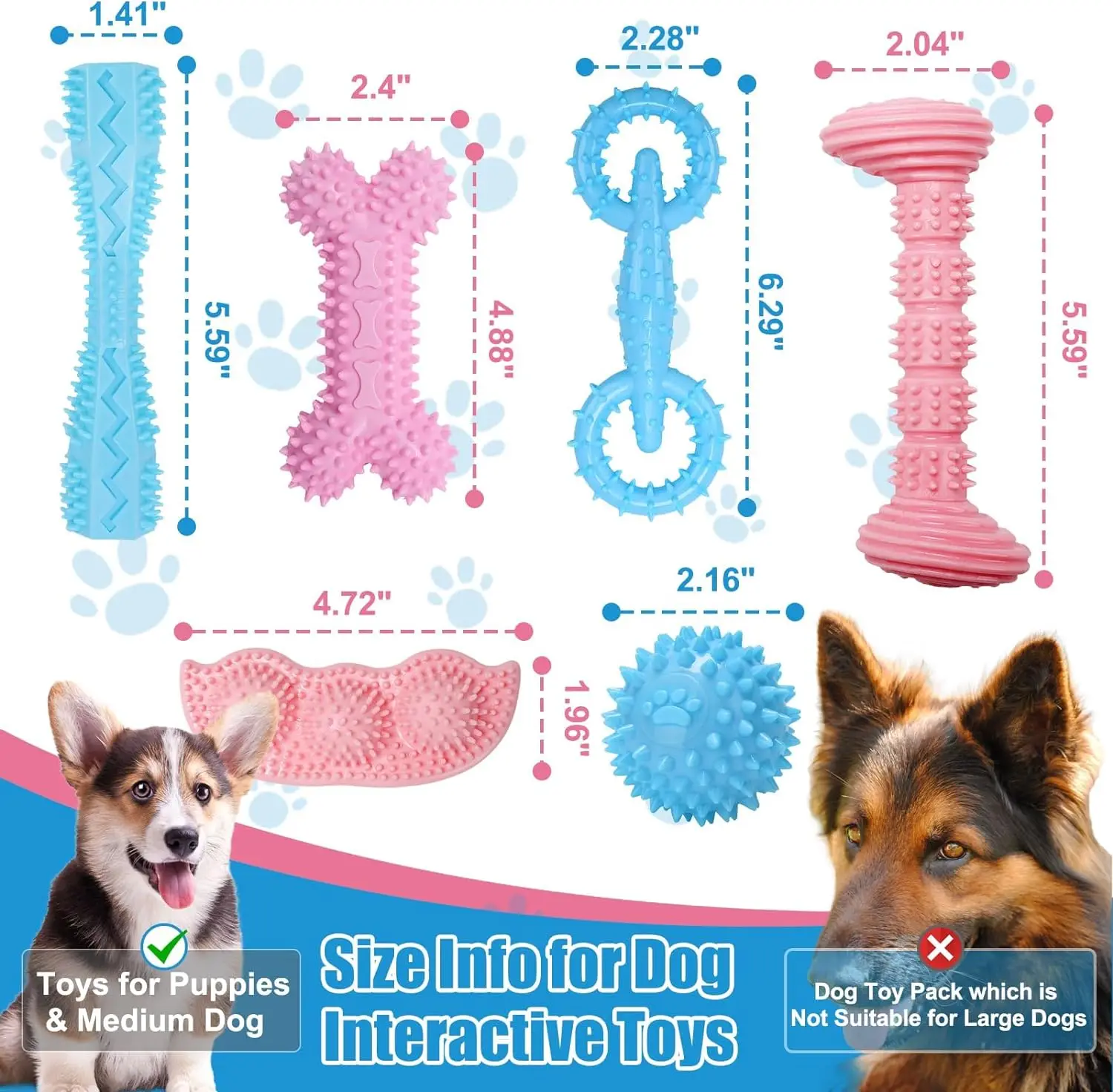 Natural Rubber Dog Chew Interactive Dogs Toy Squeak Teeth Chew Corn