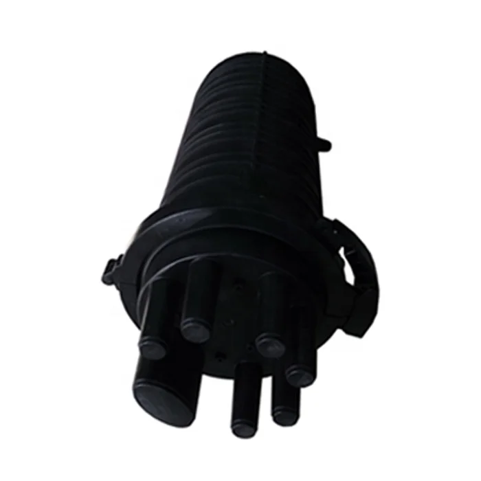 576fibers FTTH closure with heat shrinkable sealing fiber optic vertical closure
