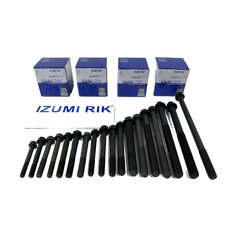 IZUMI RIK for Caterpillar 3114 3204 3304 Cylinder Head Bolt Diesel Engine Spare Parts