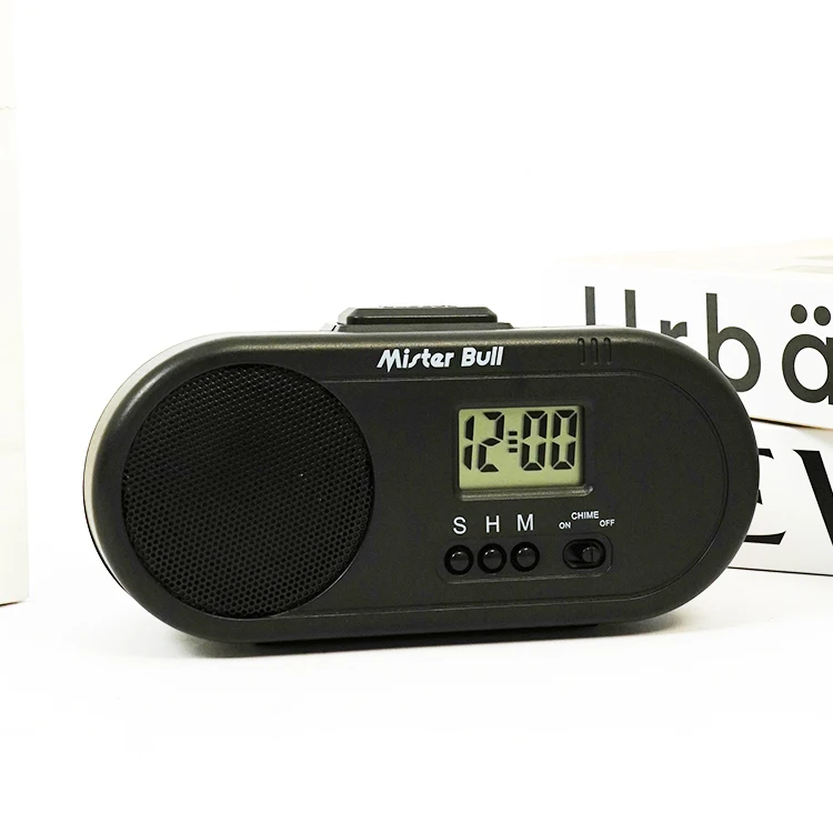 New Radio LCD Display Home and Office Mexico Traditional Spanish Talking Alarm Clock Elderly Blind With Sound Recorded