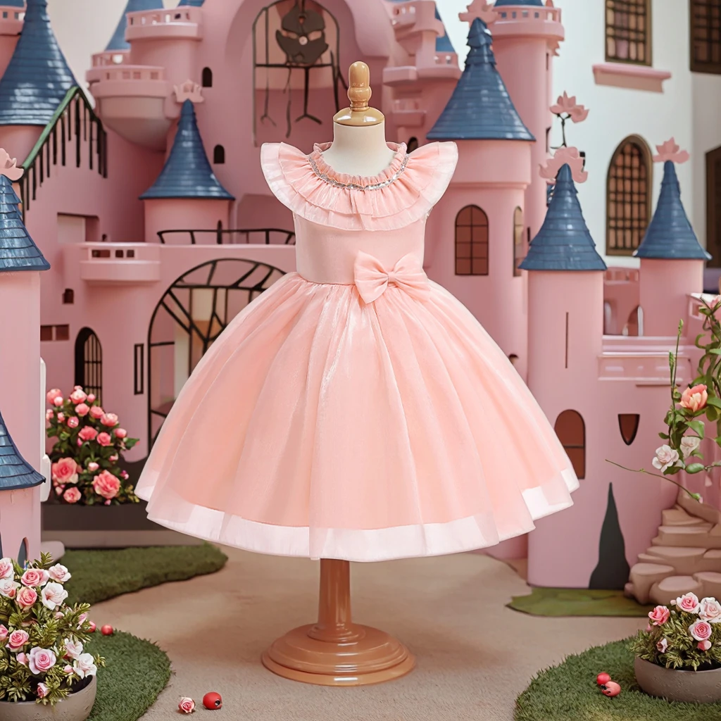 【新品未使用タグ付き】Gather Balloon Dress Balloon Sleeves Girl Dress – Camguroo Boutique
