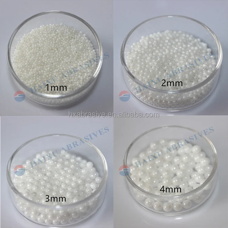 Yttrium stabilized zirconium oxide beads 3mm Zirconia tumbling polishing media -8-